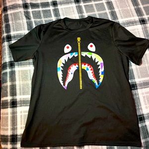 BAPE shark tee